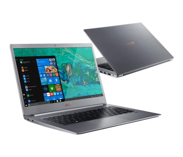 Acer Swift 5 i5-8265U/8GB/256PCIe/Win10 IPS Szary - 463871 - zdjęcie
